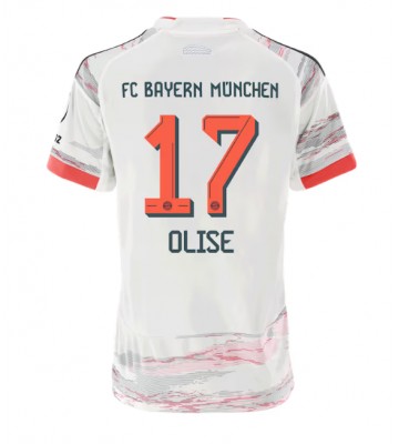 Bayern Munich Michael Olise #17 Udebanetrøje Dame 2025-26 Kortærmet